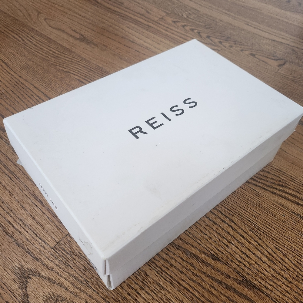 Reiss Women's Red Orange Bramley Stiletto 40 NWT - Picture 3 of 12